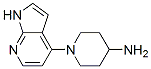 1-(1H-吡咯并[2,3-b]吡啶)-4-氨基哌啶结构式_885499-57-0结构式