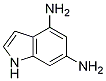 4,6-二氨基吲哚结构式_885518-11-6结构式
