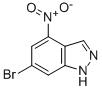 6-溴-4-硝基-1H-吲唑结构式_885518-46-7结构式