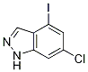 6-氯-4-碘-1H-吲唑结构式_885519-56-2结构式