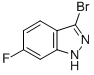 3-溴-6-氟-1H-吲唑结构式_885522-04-3结构式