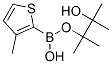 4,4,5,5-四甲基-2-(3-甲基噻吩基)-1,3,2-二氧硼烷结构式_885692-91-1结构式