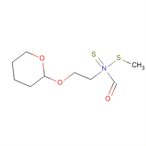 [2-[(四氢-2H-吡喃-2-基)氧基]乙基]二硫代氨基甲酸甲酯结构式_88570-65-4结构式
