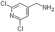 2,6-二氯吡啶-4-甲胺结构式_88579-63-9结构式