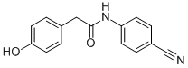 N-(4-氰基-苯基)-2-(4-羟基-苯基)-乙酰胺结构式_886362-48-7结构式