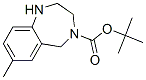 4-Boc-7-甲基-2,3,4,5-四氢-1H-苯并[e][1,4]二氮杂革结构式_886364-42-7结构式
