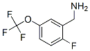 2-氟-5-三氟甲氧基苄胺结构式_886498-13-1结构式