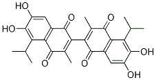 6,6,7,7-四羟基-5,5-二异丙基-3,3-二甲基-[2,2-bi萘]-1,1,4,4-四酮结构式_886578-07-0结构式