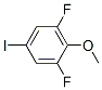 2,6-二氟-4-碘苯甲醚结构式_886762-68-1结构式