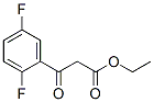 2,5-二氟苯乙酰乙酸乙酯结构式_887267-53-0结构式