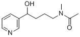 4-(Acetylmethylamino)-1-(3-pyridyl)-1-butanol Structure,887352-16-1Structure