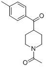 1-Acetyl-4-(p-methylbenzoyl)piperidine Structure,887352-19-4Structure
