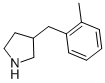 3-[(2-甲苯基)甲基]吡咯烷结构式_887594-99-2结构式
