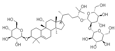 罗汉果皂苷IIIe结构式_88901-37-5结构式