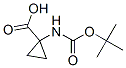Boc-1-氨基环丙基甲酸结构式_88950-64-5结构式