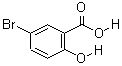 5-溴水杨酸结构式_89-55-4结构式