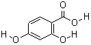 2,4-二羟基苯甲酸结构式_89-86-1结构式