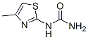 Urea, (4-methyl-2-thiazolyl)- (7ci) Structure,89179-76-0Structure