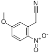(5-Methoxy-2-nitrophenyl)acetonitrile Structure,89302-15-8Structure