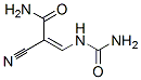 (7CI)-(2-氨基甲酰-2-氰基乙烯基)-脲结构式_89323-14-8结构式