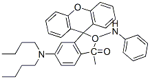 2-苯氨基-3-甲基-6-二丁氨基荧烷结构式_89331-94-2结构式