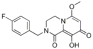 2-(4-氟苄基)-9-羟基-6-甲氧基-3,4-二氢-1H-吡啶并[1,2-a]吡嗪-1,8(2H)-二酮结构式_895133-63-8结构式
