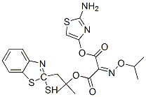 头孢他啶侧链酸活性酯结构式_89604-92-2结构式
