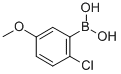 2-氯-5-甲氧基苯硼酸结构式_89694-46-2结构式