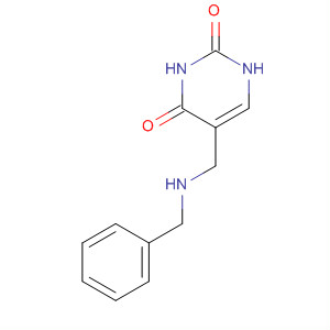 5-(苄基氨基甲基)尿嘧啶结构式_897387-50-7结构式