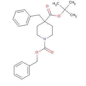 4-(苯基甲基)-1,4-哌啶二羧酸 1-(1,1-二甲基乙基) 4-(苯基甲基)酯结构式_897669-44-2结构式
