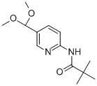 N-(5-二甲氧基甲基吡啶-2-基)-2,2-二甲基丙酰胺结构式_898561-69-8结构式