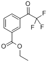 3-(2,2,2-三氟乙酰基)苯甲酸乙酯结构式_898787-11-6结构式