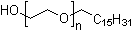 鲸蜡醇聚醚-23结构式_9004-95-9结构式
