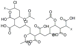 三元氯醋树脂结构式_9005-09-8结构式