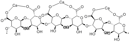 藻酸钙结构式_9005-35-0结构式