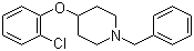 1-苄基-4-(2-氯苯氧基)哌啶结构式_900512-07-4结构式