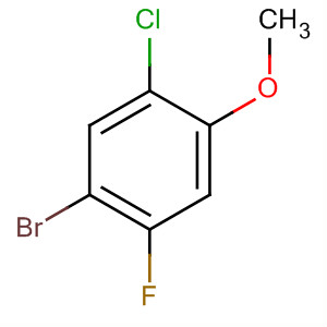 4-溴-2-氯-5-氟苯甲醚结构式_901236-75-7结构式