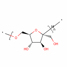 果聚糖(沙雷氏菌属)结构式_9013-95-0结构式
