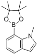 1-甲基-7-(4,4,5,5-四甲 基-1,3,2-二氧硼烷-2-基)-1H-吲哚结构式_903499-35-4结构式