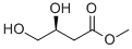 (S)-3,4-二羟基丁酸甲酯结构式_90414-36-1结构式