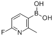 2-氟-6-甲基吡啶-5-硼酸结构式_904326-91-6结构式