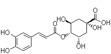 隐绿原酸结构式_905-99-7结构式