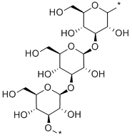 BETA-1,3-葡聚糖结构式_9051-97-2结构式