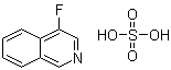 4-氟异喹啉硫酸盐结构式_906820-09-5结构式