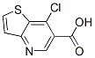 7-Chlorothieno[3,2-b]pyridine-6-carboxylic acid Structure,90690-94-1Structure