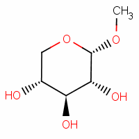 甲基-Α-D-吡喃木糖结构式_91-09-8结构式