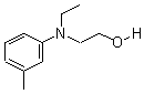 N-乙基-N-羟乙基间甲苯胺结构式_91-88-3结构式