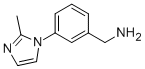 3-(2-甲基-1H-咪唑-1-基)苄胺结构式_912569-62-1结构式