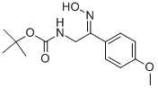[2-羟基亚氨基-2-(4-甲氧基-苯基)-乙基]-氨基甲酸叔丁酯结构式_912762-49-3结构式