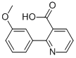 2-(3-Methoxyphenyl)nicotinic acid Structure,912773-03-6Structure